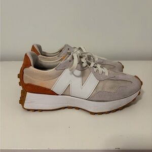 New Balance Women’s White 327’s Sneakers